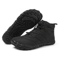 thumbnail image 1 of Botas Nieve Con Forro Piel Invierno Ligeras Acogedoras Y A Prueba Salpicaduras para Hombres Y Mujeres (Negro 41), 1 of 10