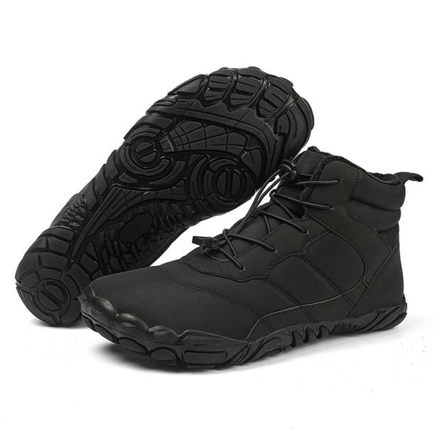 Zapatos Antideslizantes para Exteriores Mujer Y Hombre Botas Nieve Con Forro Piel Acogedoras A Prueba Salpicaduras