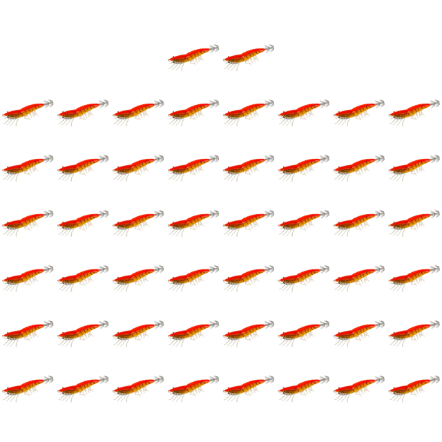 Señuelo de pesca de calamar, aparejo nocturno con gancho para gambas brillante de 11,5 cm (estilo E)
