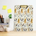 thumbnail image 5 of FMSHPON Autumn Leaves in Cartoon Style Clipboard Hardboard Wood Nursing Clip Board and Pull for Standard A4 Letter 13x9 inches, 5 of 7