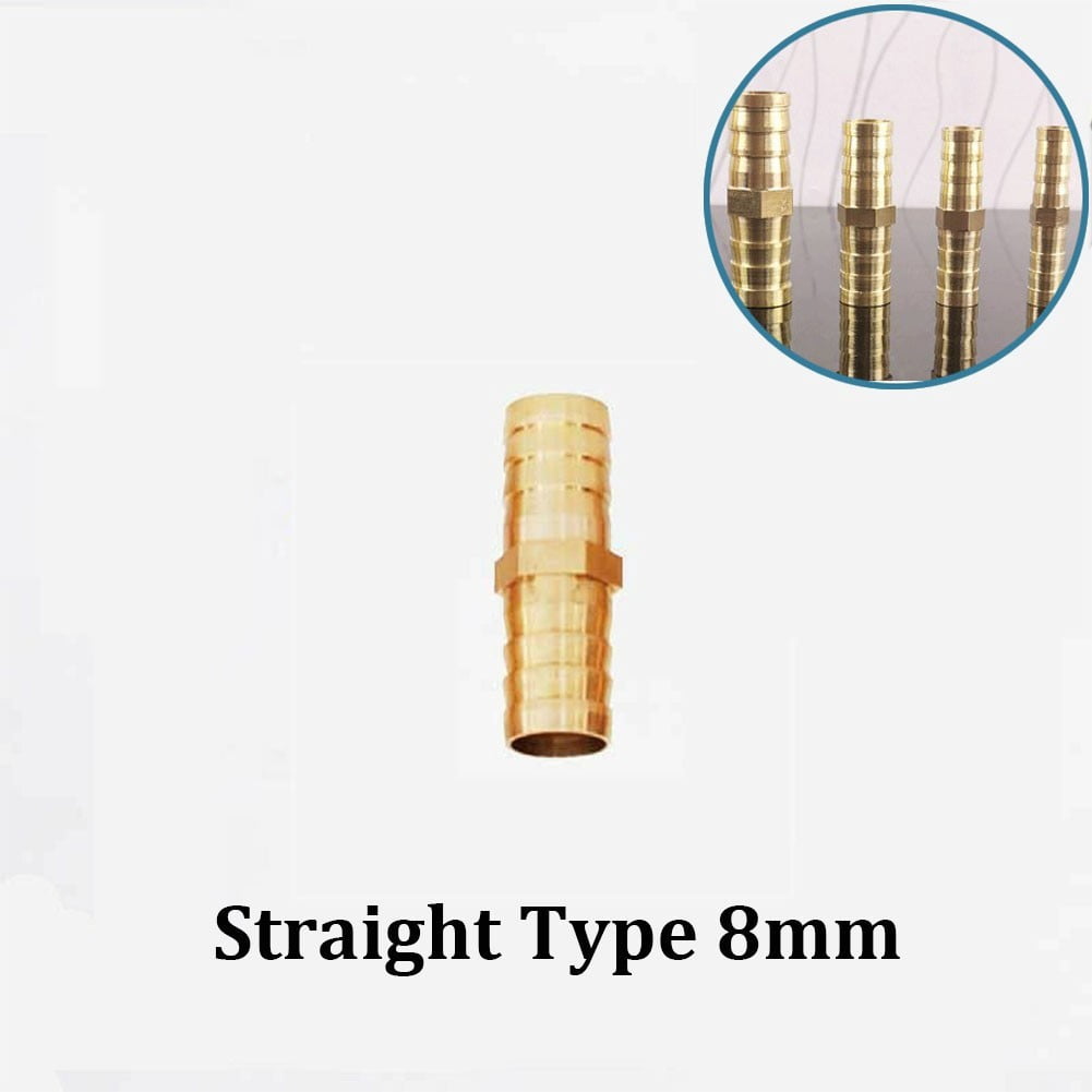 Broco Brass T Piece 3 Way Fuel Hose Joiner Connector Compressed - Foto 8