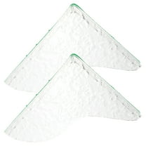 2 Pcs Water Barrier for Bathroom Floor Shower Splash Guard Door