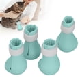 thumbnail image 4 of Anti-Scratch Cat Shoes, Silicone Cat Shoes, Silicone Material Paw Protector Anti-Scratch Bathing Shoes For Cat Shoes Cat Nail Mint Green, 4 of 8