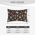thumbnail image 4 of Lsque Pirate skull Pattern Pillow Case – Soft & Cozy Throw Pillow Cover, Hypoallergenic Cushion Case for Sleeping Women with Envelope Closure-14"x20", 4 of 6