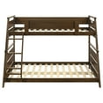 thumbnail image 4 of Holden Wood Veneer Twin Over Full Bunk Bed Walnut, 4 of 13