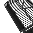 thumbnail image 7 of Bellemave Twin Loft Bed with Stairs and Wardrobe,Metal Loft Beds with Storage and LED Light,Heavy Duty High Loft Bed Twin with USB Ports, Noise Free, Black, 7 of 7