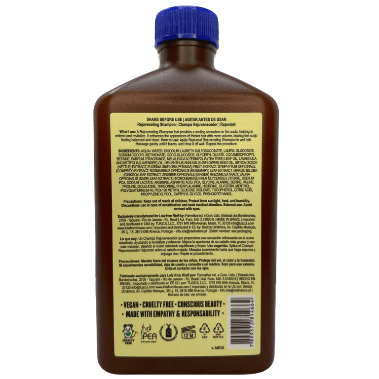 Lola From Rio Rapunzel Rejuvenating Shampoo, 8.45 fl oz photo 2