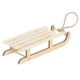 thumbnail image 4 of Trineo En Miniatura, Exquisito Trineo De Madera Decorativo Modelo Realista Sin Rebabas Para Casa De Muñecas Para Escritorio, 4 of 8