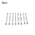 thumbnail image 2 of Vogacara 8 Piezas RC Bielas Práctico Creativo RC Car Parts Multiusos Car Hardware Premium RC Car Accesorios Negro Kits de construcción modelo Plata Vogacara FN001489-03, 2 of 6