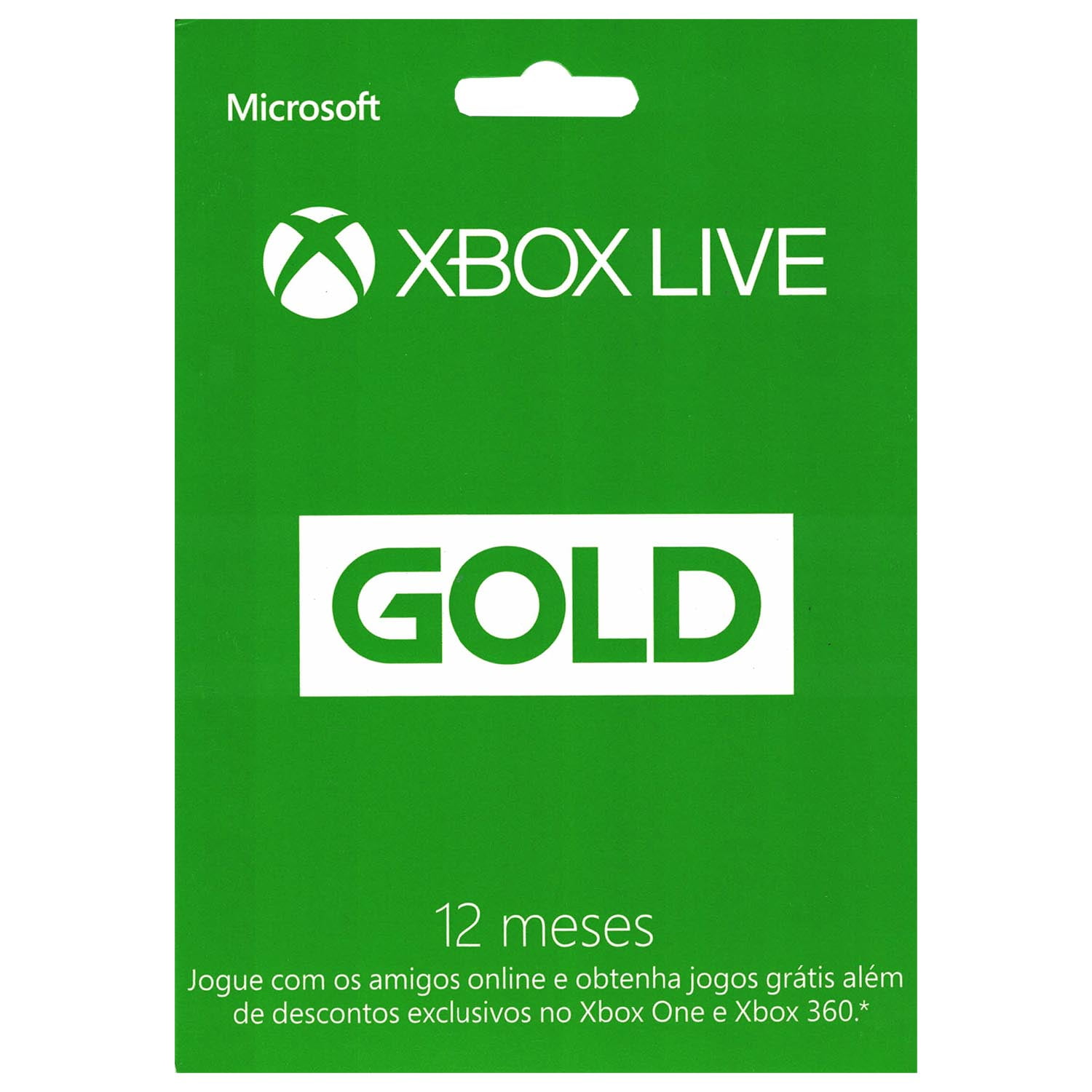 Microsoft Xbox LIVE 12 Month Gold Membership Card - Walmart.com - Walmart.com