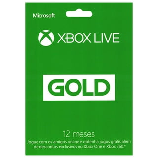 Xbox Live Gold Card Month