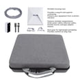 thumbnail image 4 of Estuche De Transporte, Estuche Rígido Liviano Protector A Prueba De Rayones Para Mini Kit De Plato Para Montaje Para Cable De Alimentación, 4 of 7