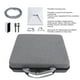 thumbnail image 4 of Estuche De Transporte, Estuche Rígido Resistente Al Polvo Con Ergonómico De Nailon A Prueba De Arañazos Para Mini Kit De Plato Para Cable De Alimentación Para Montaje, 4 of 7