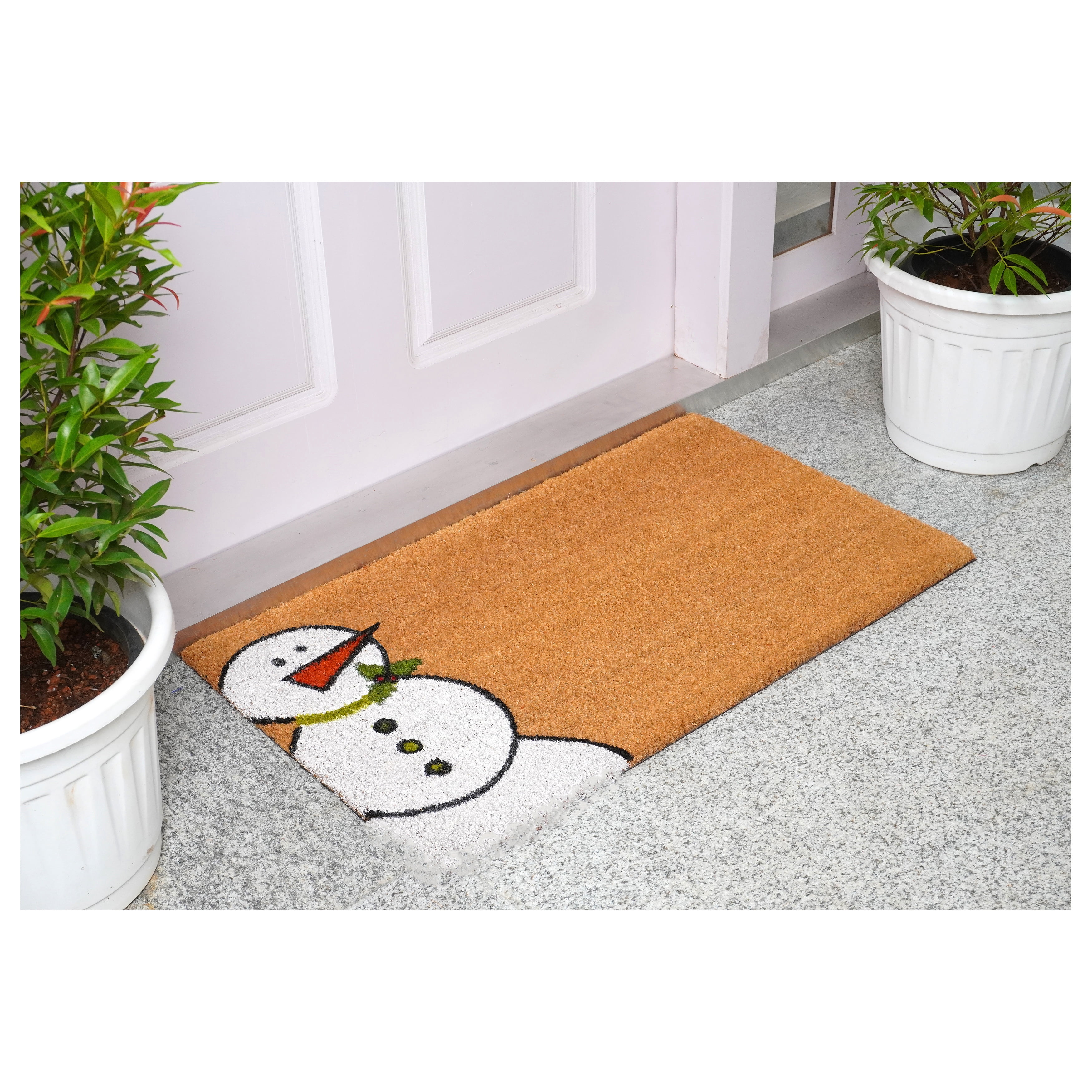Calloway Mills Christmas Winter Snowman Doormat