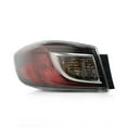 thumbnail image 4 of For Mazda 3 Tail Light 2010 2011 2012 2013 Driver Side w/ Bulbs Sedan STD Type DOT Certified For MA2800144 | BBM4-51-160F, 4 of 8