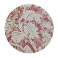 thumbnail image 2 of WERPE Table Cloth Flannel Super Lightweight with Flower Print White, 2 of 7