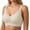 Beige, variant on Alun Wireless Bras for Women No Underwire Full Coverage Adjustable Strap Comfort Ribbed Supportive Bra Massage Cups Push up Bralettes for Everyday Wear Green L