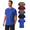 Set2: Black/Blue/Maroon/Dark Grey/Army Green, variant on Moisture Wicking T Shirts for Men Plain Polyester T-Shirts Short Sleeve Workout Shirts Casual Tees Loose Fit