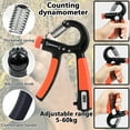 thumbnail image 4 of Arcticwind Counting Hand Grip Strengthener Set, Hand Strength Exerciser - Finger Exerciser, Grip Strength Trainer, Finger Stretcher, Stress Relief Grip Ball - Adjustable Resistance 11-132 Lbs, 4 of 6