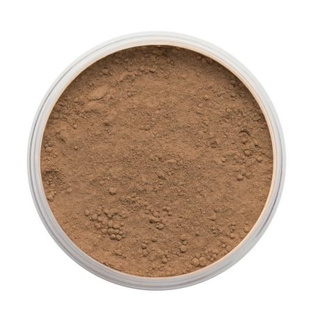 IDUN Minerals Powder Foundation Ylva - Loose Powder, Medium/High Coverage - Moisturizing Creamy Texture - Purified, SPF 15, Water Resistant, Safe for Sensitive Skin - Med Dark Neutral, 0.25 oz