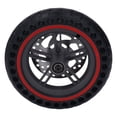 thumbnail image 1 of Scooter Eléctrico Neumilar Celular, Conjunto de la Rueda Trasera del Scooter Rojo Cojinete Fuerte de Aluminio de Aluminio de Disipació de Calor Con Freno de Disco de 120 mm, 1 of 7