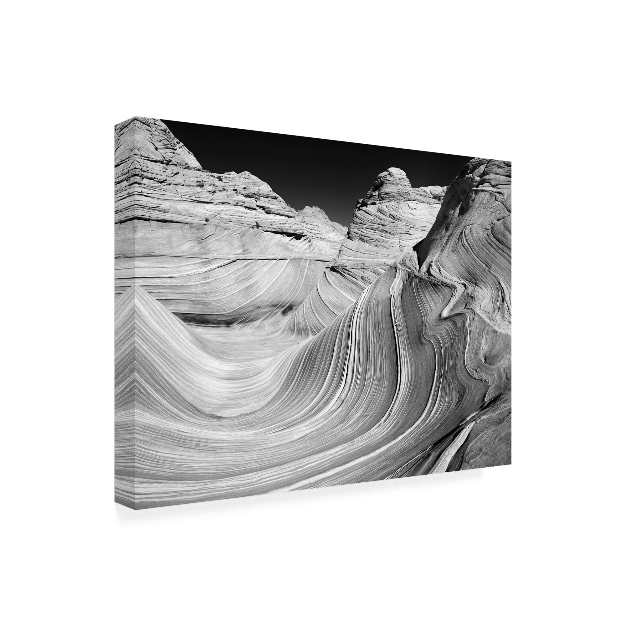 Trademark Fine Art 'Sandstone Sculpture Vermillion Cliffs Wilderness Arizona' Canvas Art by Monte Nagler