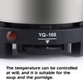 thumbnail image 5 of FTVOGUE 110V Mini Estufa Eléctrica 500W,Estufa Eléctrica Portátil Multifuncional de Temperatura Ajustable para Calentar Leche, Café, Té, 5 of 5