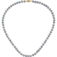 thumbnail image 3 of 14K Yellow Gold 6-7Mm Near Round Grey Fwc Pearl 18In Necklace (Width 6.3) (Length 18) - Jbsp, 3 of 5