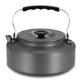 thumbnail image 1 of Irfora Tetera de agua portátil de 1,6 L, tetera, tetera, cafetera, tetera de aleación de aluminio para interiores, tetera para acampar al aire libre, senderismo, Picnic, olla Irfora Pava, 1 of 7