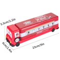 thumbnail image 4 of 1pc Creative Stationery Box, Metal Bus Stationery Box, Multi-layers Primary School Students Stationery Storage Box, Car Bus Pencil Case, Back To School Supplies, 4 of 4