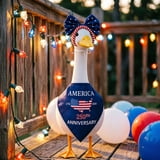 Patriotic Porch Goose Outfit 4th of July Ga… product image