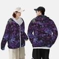 thumbnail image 4 of Fotbe Lilac Chaqueta con Protección Solar UPF 50+ para Hombre y Mujer, Camisa con Capucha y Bolsillos-Large, 4 of 7