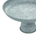 thumbnail image 5 of DecMode 12" x 7" Gray Metal Galvanized Decorative Stand, 1-Piece, 5 of 9