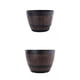 thumbnail image 1 of Paquete de 2 macetas grandes para patio con, 1 of 9