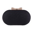thumbnail image 2 of Bolsa Embrague de noche Mujer Nupcial Banquete Boda Fiesta Crossbody Bolsos (Negro) Tmvgtek Para estrenar, 2 of 8