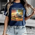 thumbnail image 5 of Classic Virginia State Jefferson&rsquo;s Monticello T-Shirt, Southern Charm Tee and American History Keepsake, 5 of 8