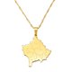 thumbnail image 3 of Nuevo modelo de collar con colgante de Kosovo para mujer y hombre, joyería de acero inoxidable, joyería Kosovo 316601B, 3 of 4