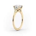 thumbnail image 2 of vylahjewellery Oval Cut Moissanite Three Stone Engagement Ring for Women Unique Wedding Handmade Jewelery Ring 14K Vermeil Yellow Gold Diamond Promise Anniversary Bridal Ring, 2 of 8