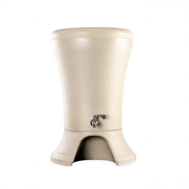 Purificador Dispensador y Filtro de Agua Ecofiltro Mazari 30L Marfil Ecológico con Carbón Activado