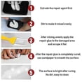 thumbnail image 5 of Repair Paste, Bathtub Repair Kit White, Bathtub Crack Refinishing Kit, Tile Tub Sink And Shower Repair Kit Shower Tray Repair Kits For Scratch Holes C, 5 of 5