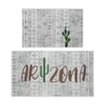 thumbnail image 6 of Sussex Home US States Design Non Skid Washable Kitchen Runner Rugs Set of 2 - Multipurpose Low Pile Area Rugs for Laundry Room, Entryway, Bathroom - Set of 44 x 24 and 31.5 x 20 Inches Floor Mats, 6 of 8