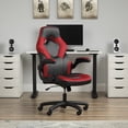 thumbnail image 4 of OFM Adjustable & Ergonomic Swivel Gaming Chair, Red, 4 of 14