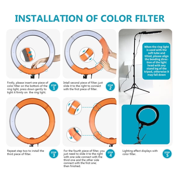 Neewer RL-18 Ring Light Kit, 18