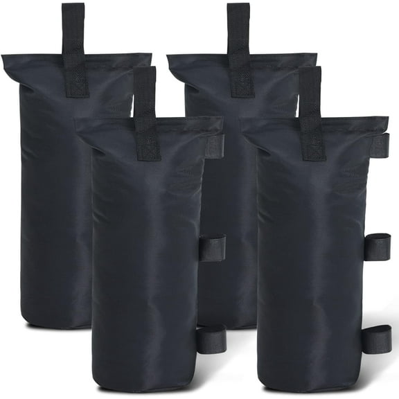 KMWGRE 4PC Canopy Weights Set of 4-120LBS Sand Bags for Pop up Tent, Weight Bags for Outdoor Gazebo, Trampoline
