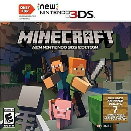 Restored Minecraft: New Nintendo 3DS Edition (New Nintendo 3DS, 2017) (Refurbished)