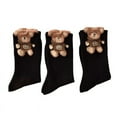thumbnail image 6 of 1Pair Plush Bear Stockings Autumn Winter Female Stockings Kawaii Cute Socks Lovely Korean Style Socks For Girls, 6 of 9