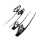 thumbnail image 5 of Accesorio de protección interior del coche Strade Fareast Limited Fibra de carbono Cubierta decorativa negra Estilo B, 5 of 8