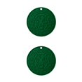 thumbnail image 3 of Mantel Individual resistente al calor Yuarrent para ollas y tazas color Verde oscuro, 3 of 6