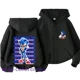 thumbnail image 3 of Sudadera con capucha y cremallera para niños de Anime Sonic Lightning con estampado de dibujos animados, sudadera de manga larga para otoño/invierno, chaqueta informal para niños de 2 a 12 años y niña, 3 of 5