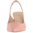 thumbnail image 2 of Charles David Amy Rose Pink Ankle Strap Pointed Toe Padded Footbed Suede Pumps (Rose Pink, 6), 2 of 7
